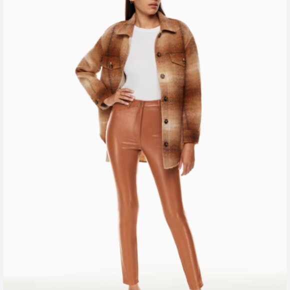 Aritiza Babaton Charm Pleather Pants - Picture 5 of 5